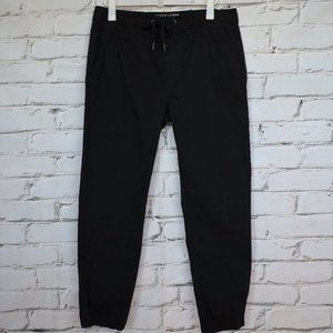 West 49 Black Waistband Cotton Pant Joggers